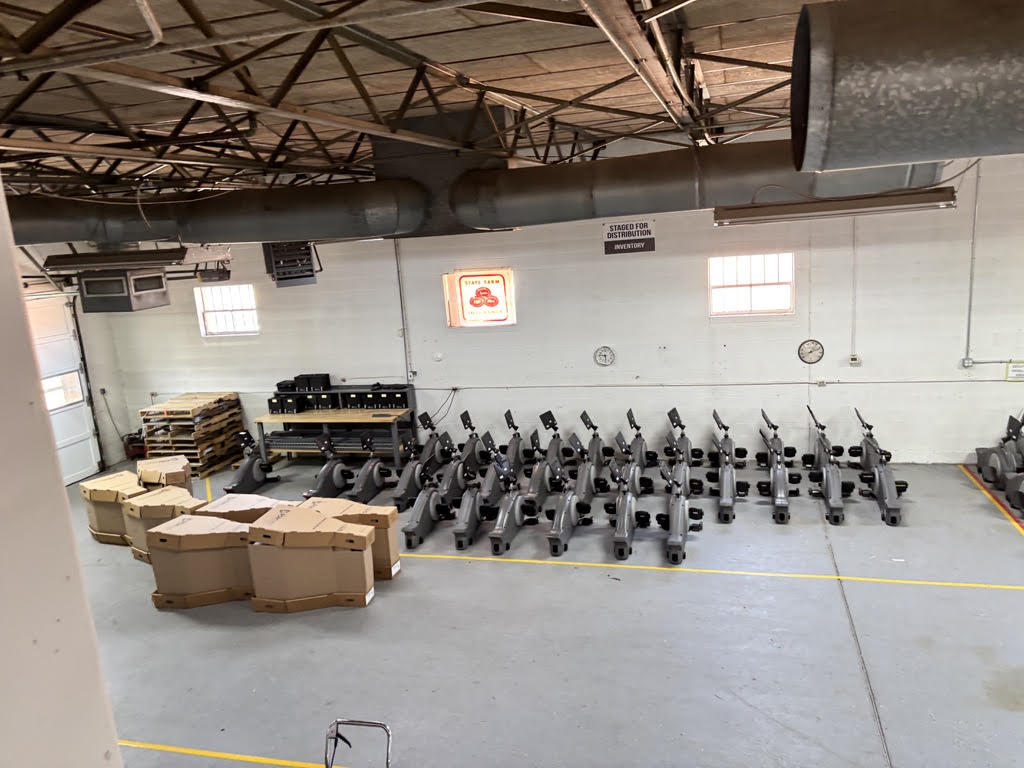 Interior, current tenant inventory, temporary photo