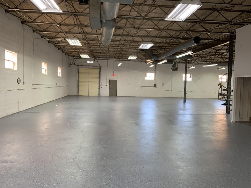 Interior warehouse, temporary photo