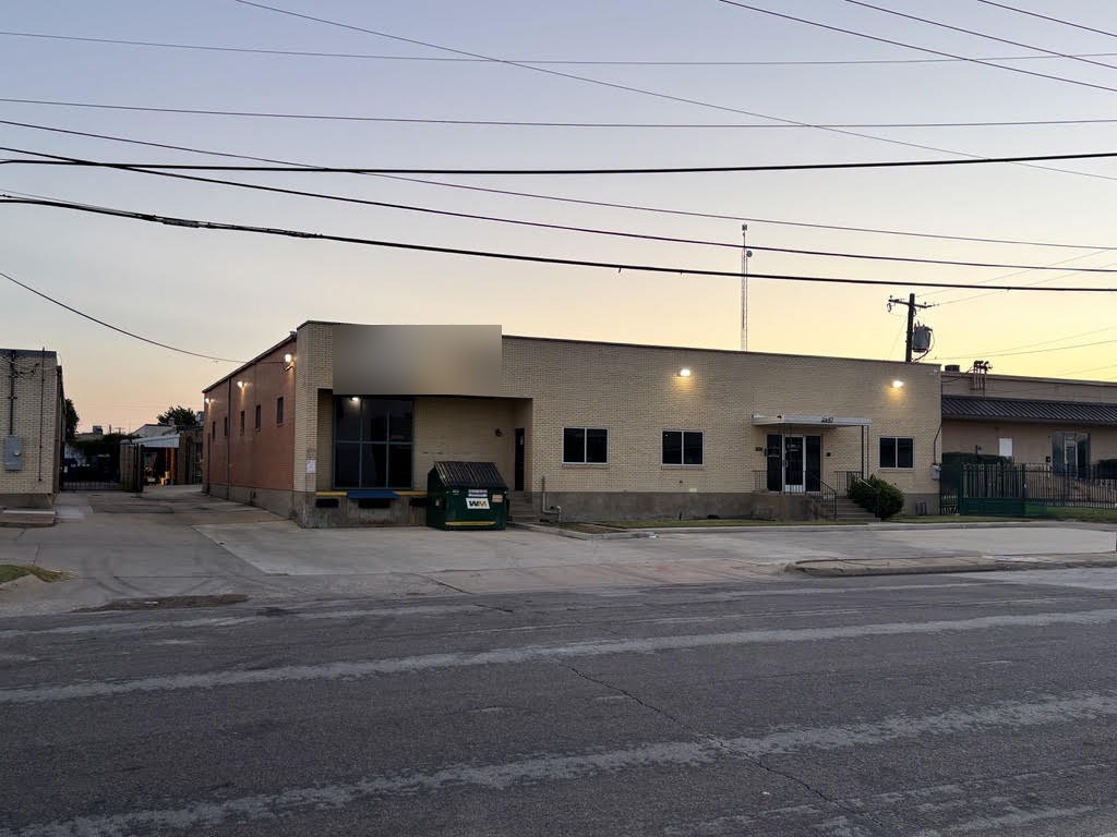 Exterior, dusk