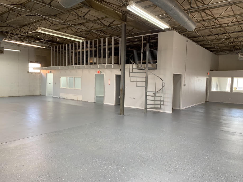 Interior warehouse, temporary photo